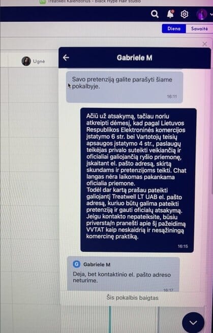 Meistrės pokalbis su konsultante „Treatwell“ platformoje Meistrės pokalbis su konsultante „Treatwell“ platformoje