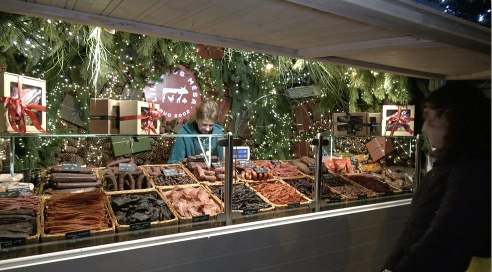 Kalėdinis miestelis (nuotr. stop kadras)