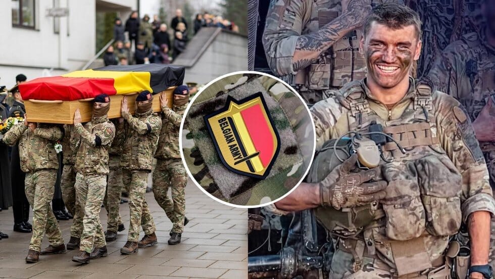 Pabradėje žuvo Belgijos karys Danfas Van der Velenas (tv3.lt koliažas)