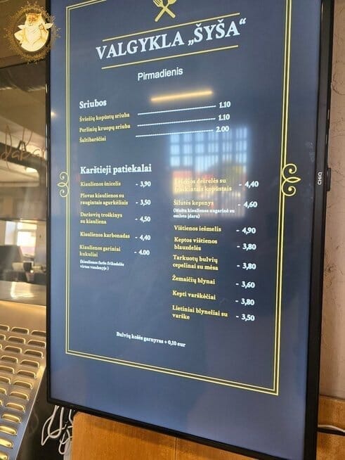 Meniu (nuotr. Riebus Katinas)