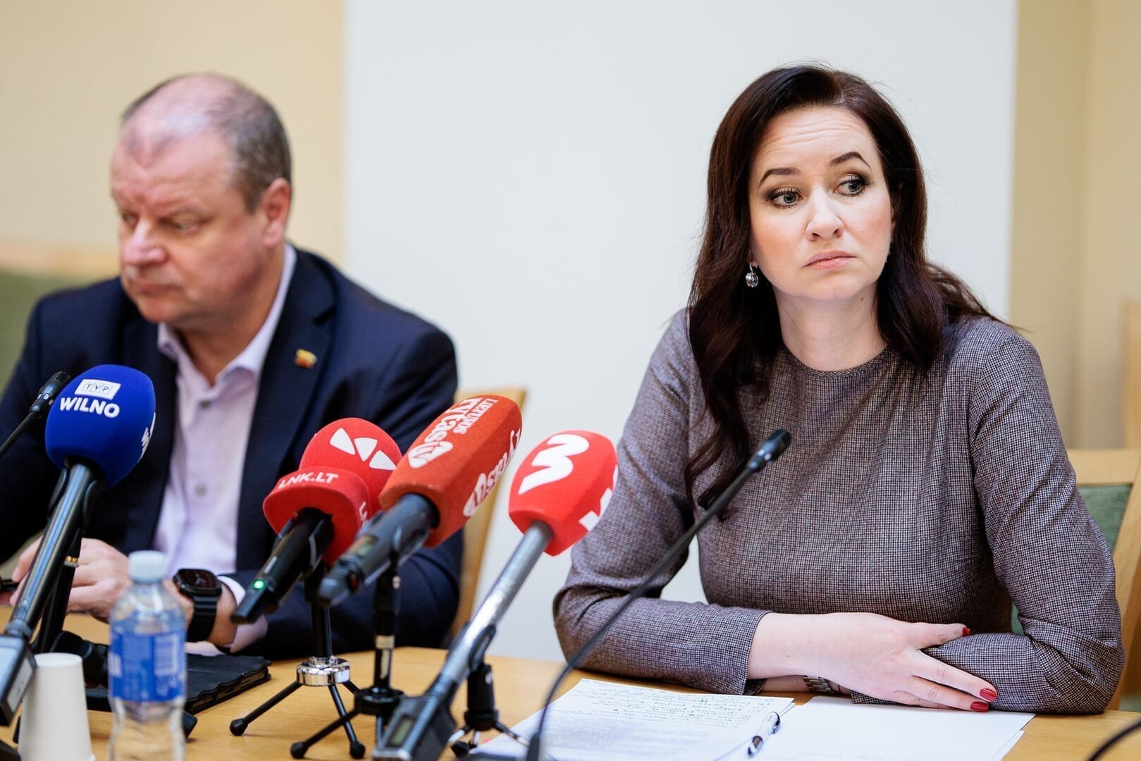 Saulius Skvernelis, Inga Ruginienė