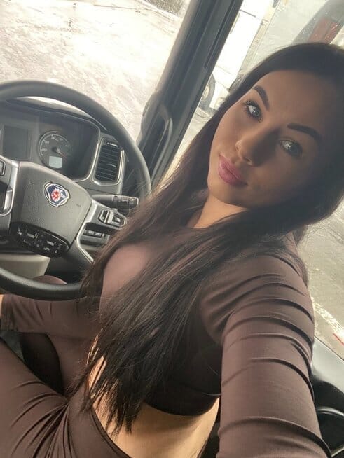 Vilkiko vairuotoja Viktorija (nuotr. asm. archyvo)