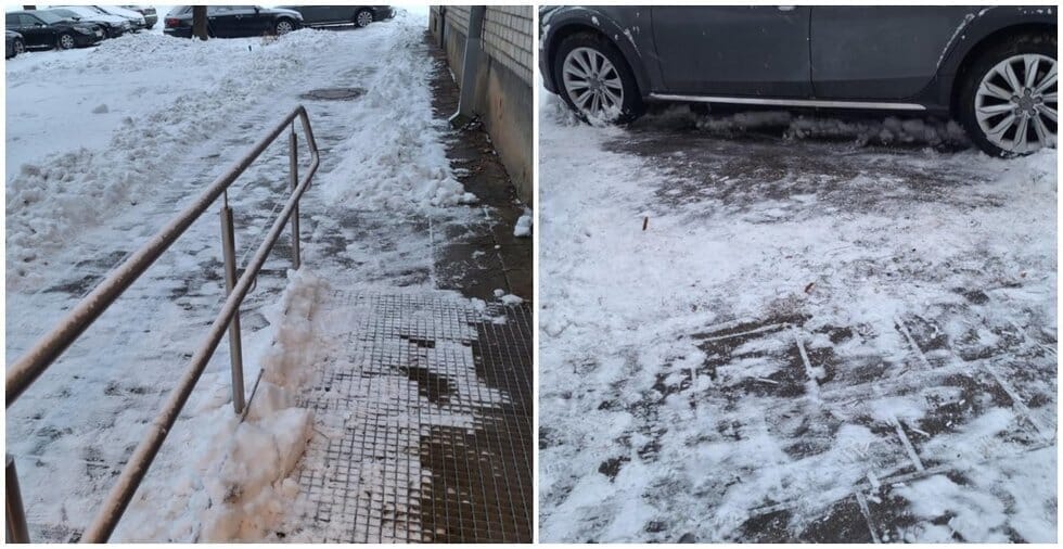 Jautri kaimynų iniciatyva neįgaliam vyrui (nuotr. facebook.com) Jautri kaimynų iniciatyva neįgaliam vyrui (nuotr. facebook.com)