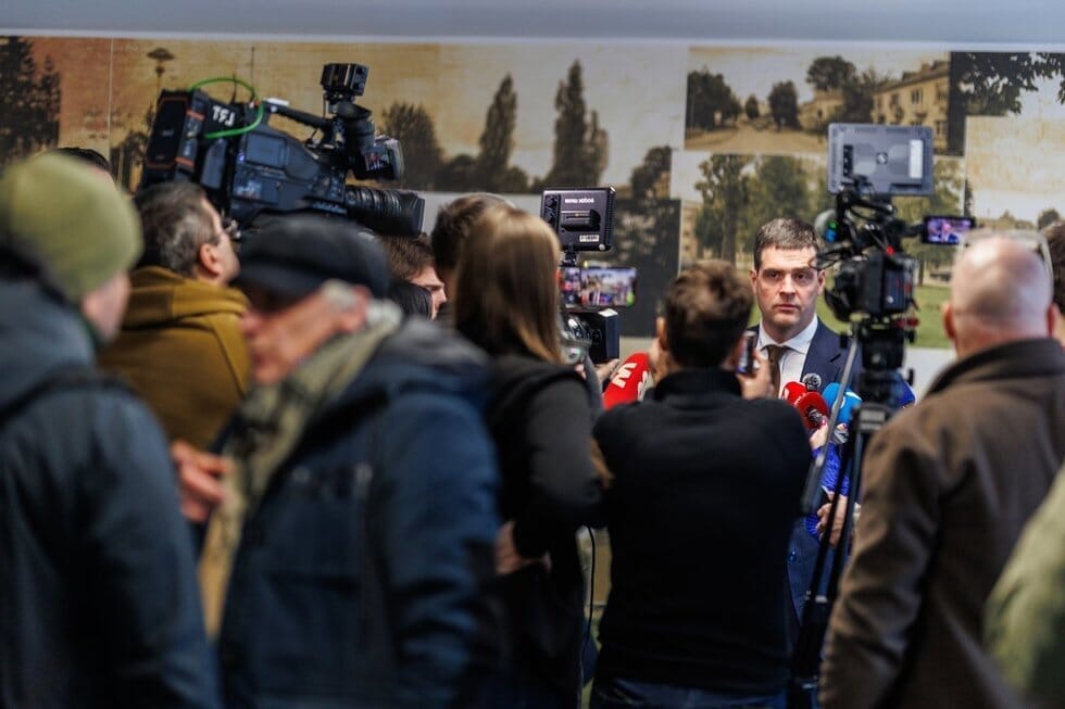 Remigijaus Žemaitaičio susitikimas su gyventojais Lazdijuose (Erikas Ovčarenko/ BNS nuotr.)