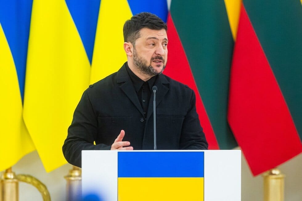 Volodymyras Zelenskis (nuotr. Dainiaus Labučio)