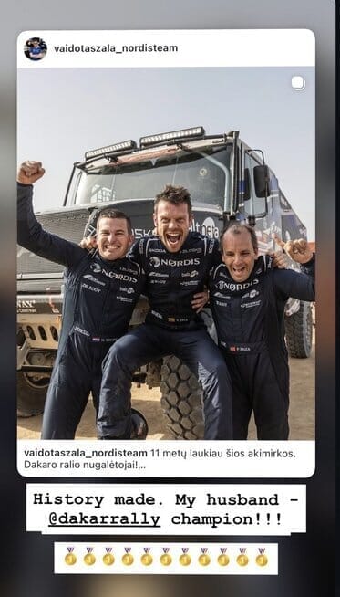 Gabrielės Martirosian žinutė (nuotr. stop kadras) 