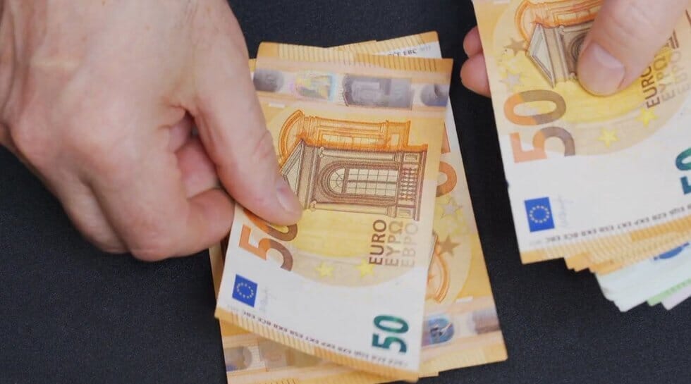 Pinigai (nuotr. stop kadras)