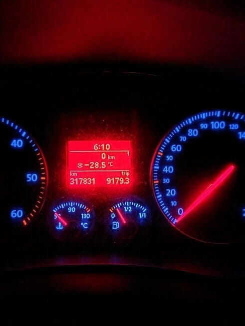 Oro temperatūra 2025-01-20 Svėdasai (nuotr. Orų entuziastai)