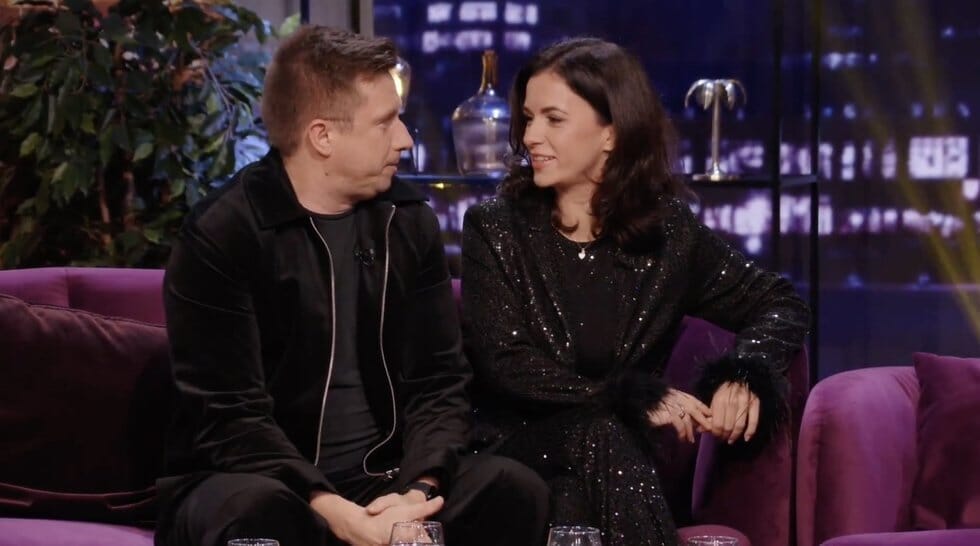 Marius Jampolskis ir Irūna Puzaraitė (nuotr. stop kadras)