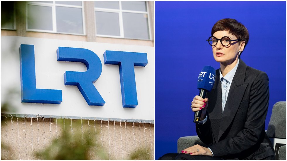 LRT vadovė Monika Garbačiauskaitė-Budrienė (tv3.lt koliažas)