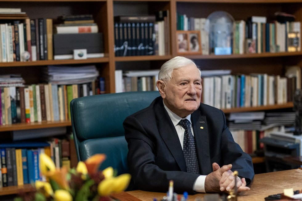Valdas Adamkus (Lukas Balandis/BNS)